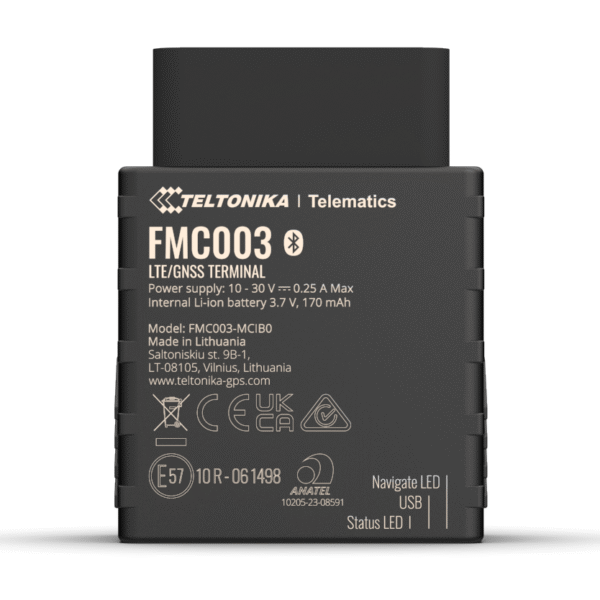 TELTONIKA TELEMATICS FMC003 4G LTE Cat 1 Tracker